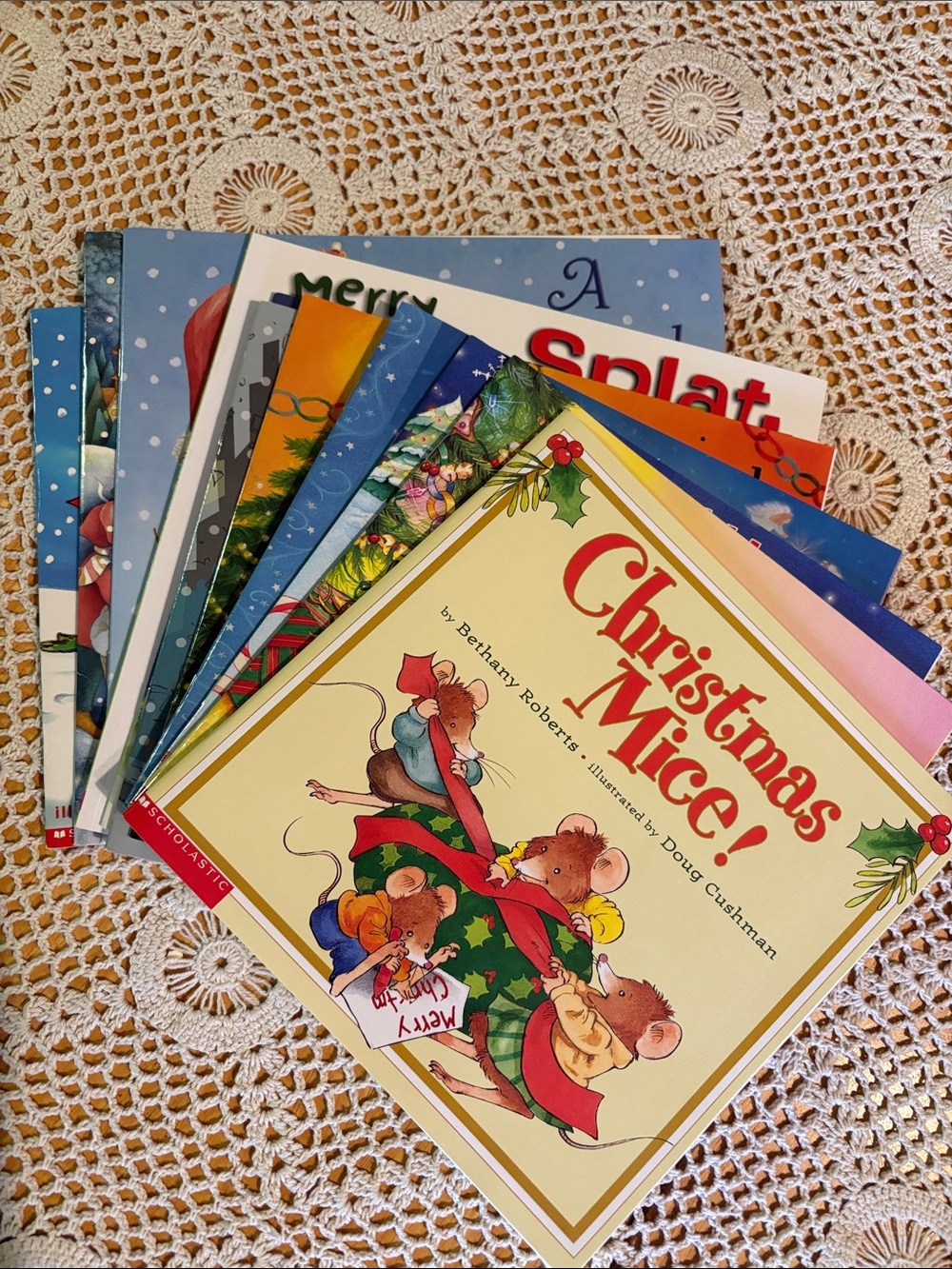 Scholastic “Christmas” Book Bundle of 12 Holiday Stories